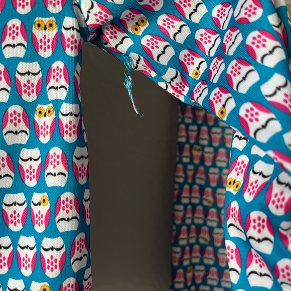 Cuddl Duds Girls Thermal Underwear Set Owls - Picture 4 of 6